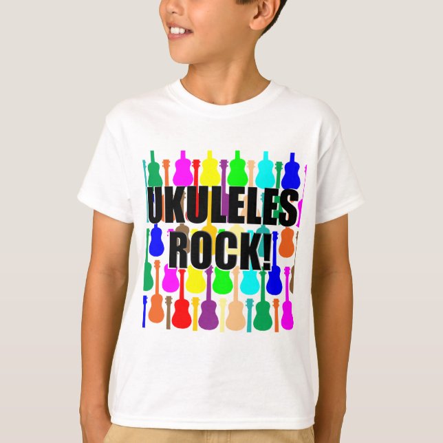 Camiseta diseño 2012 del ukulele (Anverso)