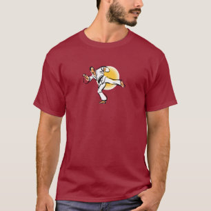 Camiseta Diseño 2 del estado de ánimo de la correa negra