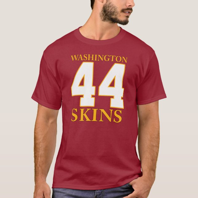 Camiseta Diseño 2 del jugador de las PIELES #44 de (Anverso)
