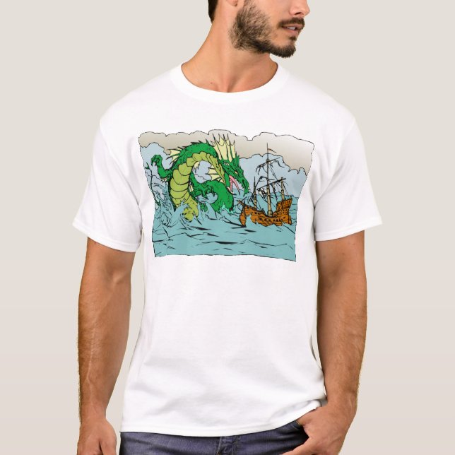 Camiseta Diseño 37 del dragón (Anverso)