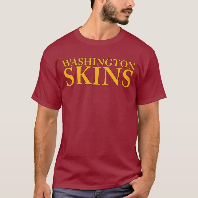 Camiseta Diseño 5 de las PIELES de WASHINGTON (Anverso)