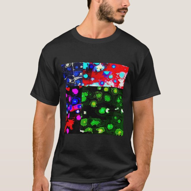Camiseta Diseño abstracto (Anverso)