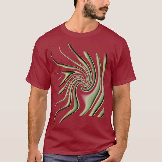 Camiseta Diseño abstracto (Anverso)