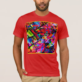 Camiseta Diseño abstracto colorido