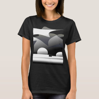 Camiseta Diseño abstracto con figuras geométricas
