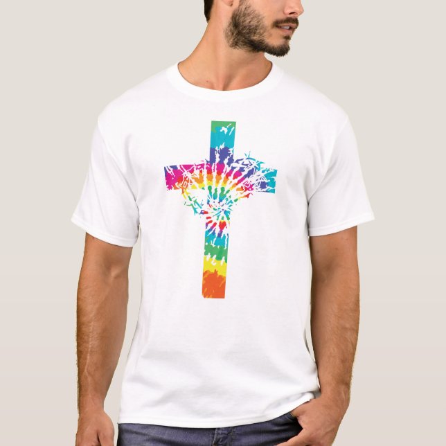 Camiseta Diseño abstracto de Jesús (Anverso)