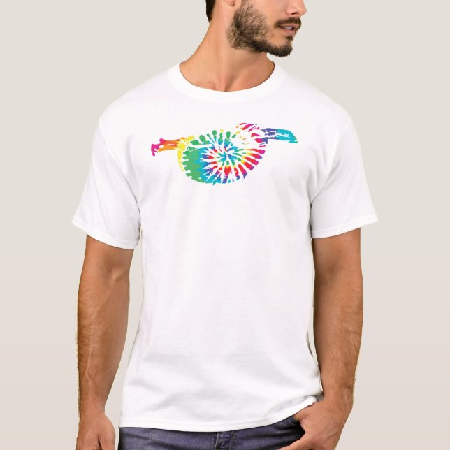 Camiseta Diseño abstracto de la pereza (Anverso)