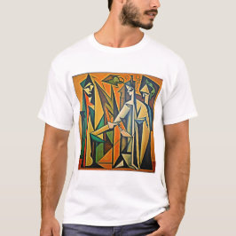 Camiseta Diseño abstracto de Picasso