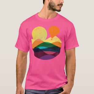 Camiseta Diseño abstracto de viajes en globo aerostático vi