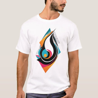 Camiseta Diseño abstracto - Moderno y elegante