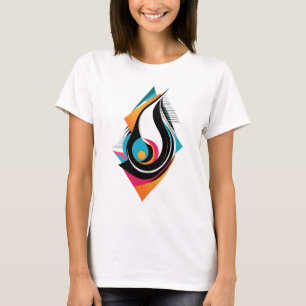 Camiseta Diseño abstracto - Moderno y elegante