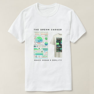 Camiseta Diseño abstracto vibrante de "Dream Chaser"