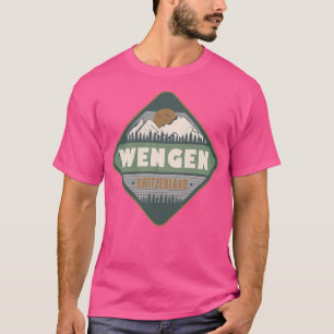 Camiseta Diseño activo de Wengen Suiza