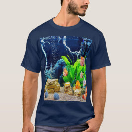 Camiseta Diseño acuático