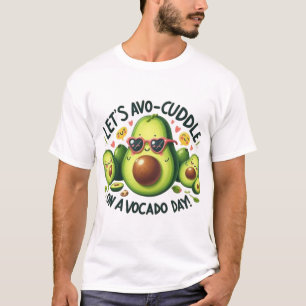 Camiseta Diseño adorable de amor de aguacate: divertido y d