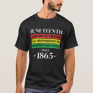 Camiseta Diseño afroamericano para amantes de la historia n