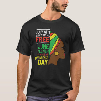 Camiseta Diseño afroamericano para amantes de la historia n