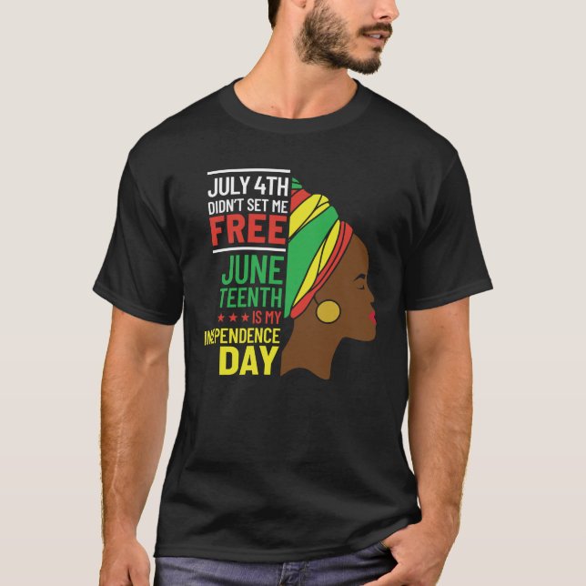 Camiseta Diseño afroamericano para amantes de la historia n (Anverso)