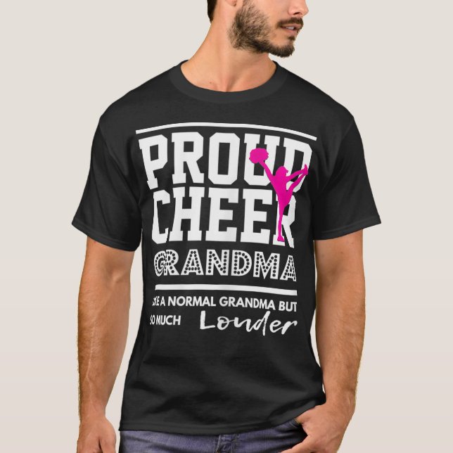 Camiseta Diseño alentador Abuela muy orgullosa (Anverso)