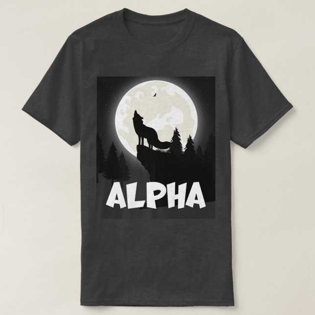 Camiseta Diseño Alfa Fo Moonlight Hill Full Moon Backup (Diseño del anverso)