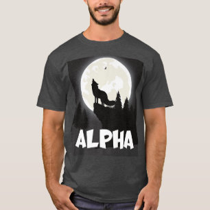 Camiseta Diseño Alfa Fo Moonlight Hill Full Moon Backup