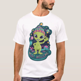 Camiseta Diseño alienígena