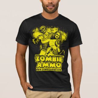 Camiseta Diseño amarillo clásico de Ammo™ del zombi