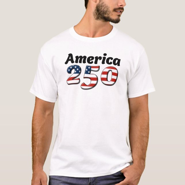 Camiseta Diseño América 250 (Anverso)