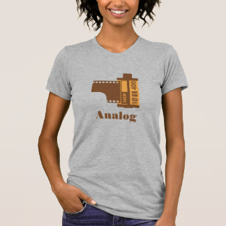 Camiseta Diseño analógico de películas de 35 mm personaliza