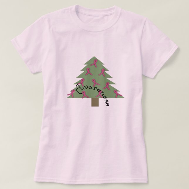 Camiseta Diseño Árbol-Único de la CONCIENCIA de CA del (Diseño del anverso)