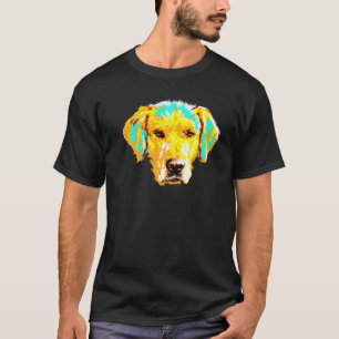 Camiseta Diseño Art Splash Labrador Pour Le Propritaire Du