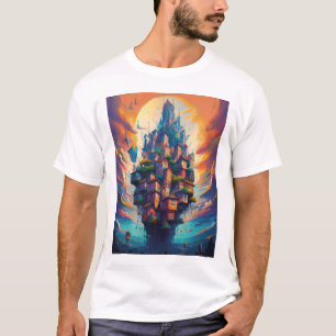 Camiseta diseño artístico