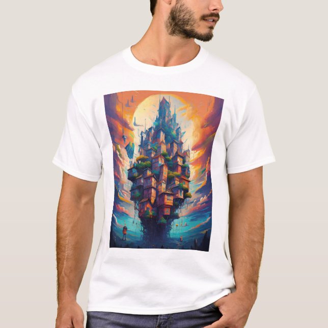 Camiseta diseño artístico (Anverso)