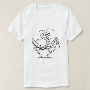 Camiseta Diseño artístico conceptual de personaje de dibujo