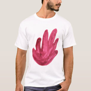 Camiseta Diseño artístico conceptual en blanco y negro