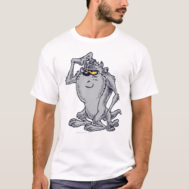 Camiseta Diseño artístico de pensamiento TAZ™ (Anverso)