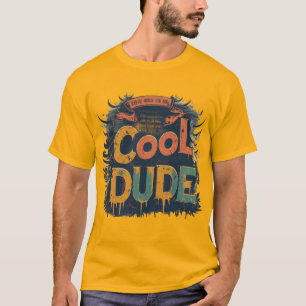 Camiseta Diseño artístico latente de 'Guay Dude'