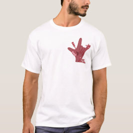 Camiseta Diseño ASL ILY - Amor Herido Pero Todavía Fuerte