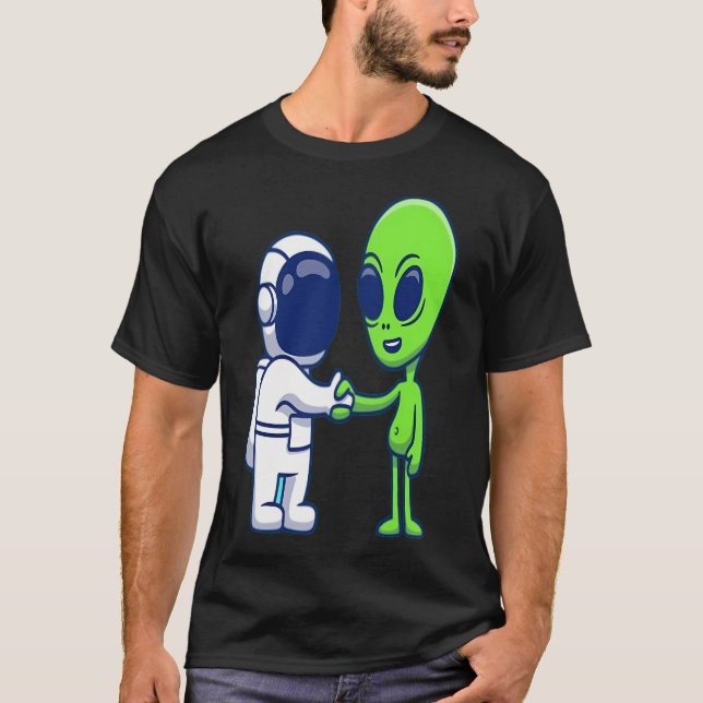 Camiseta Diseño astronauta (Anverso)