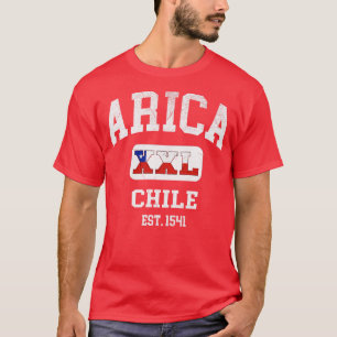 Camiseta Diseño atlético Arica Chile XXL