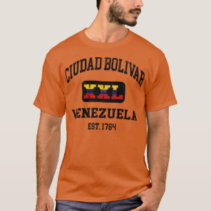 Camiseta Diseño atlético Ciudad Bolívar Venezuela XXL