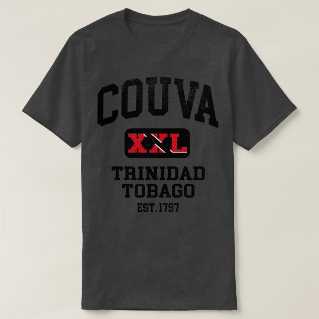 Camiseta Diseño atlético Couva Trinidad y Tobago XXL (Diseño del anverso)