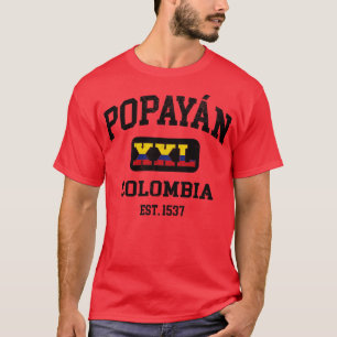 Camiseta Diseño atlético Popayan Colombia XXL
