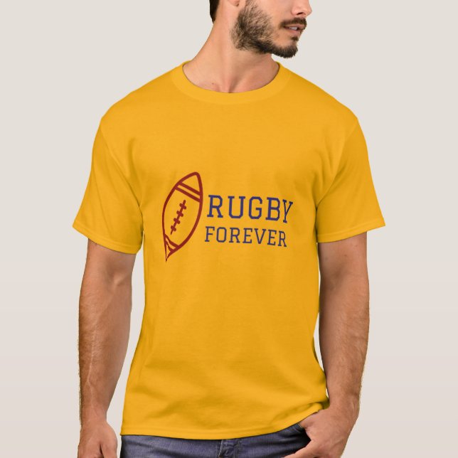 Camiseta Diseño Atlético Rugby Forever (Anverso)