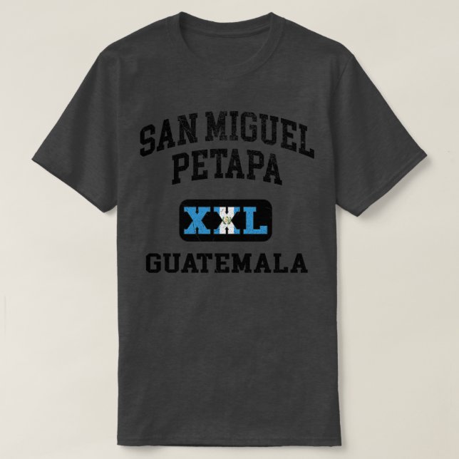Camiseta Diseño atlético San Miguel Petapa Guatemala XXL (Diseño del anverso)