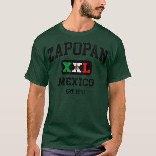 Camiseta Diseño atlético Zapopan México XXL