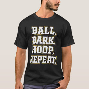 Camiseta Diseño audaz de baloncesto para perro Varsity