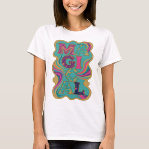 Camiseta Diseño audaz Dynamic Gold MAGICAL