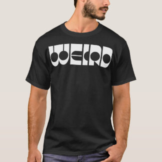 Camiseta diseño audaz extraño