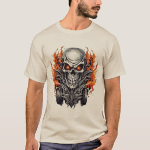 Camiseta Diseño audaz y riguroso para el horror y el estilo